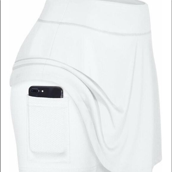 BlevonH Pants - BlevonH Womens Skort White XL Nwt in packaging